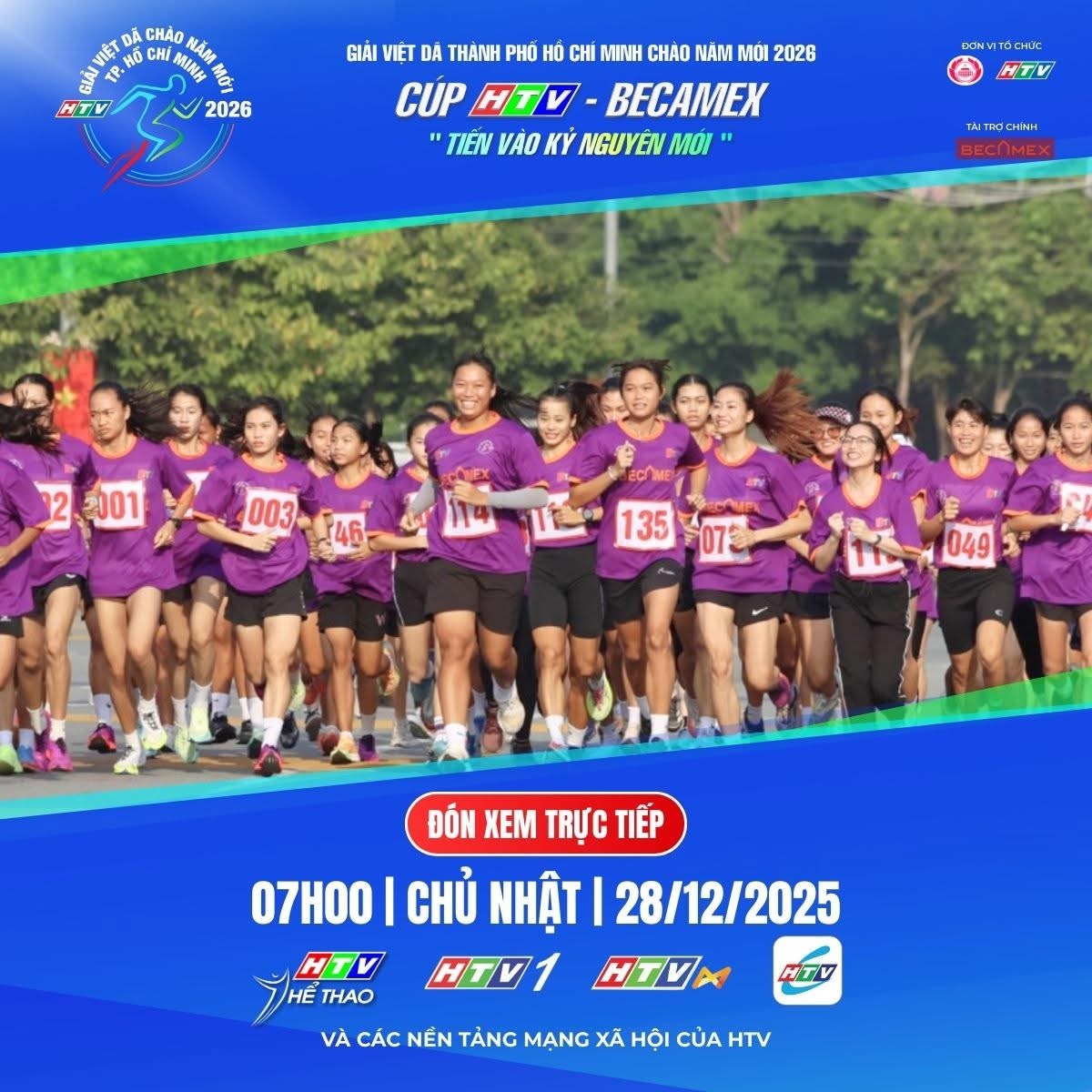 Những điều vận động viên cần biết để sẵn sàng bứt phá tại Giải Việt dã TP. Hồ Chí Minh chào năm mới 2026 Cúp HTV - Becamex