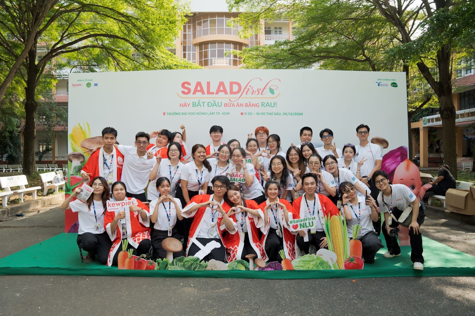 SỰ KIỆN SALAD FIRST TRẠM SALAD STYLE NƠI GEN Z KẾT NỐI LỐI SỐNG XANH QUA SỰ SÁNG TẠO