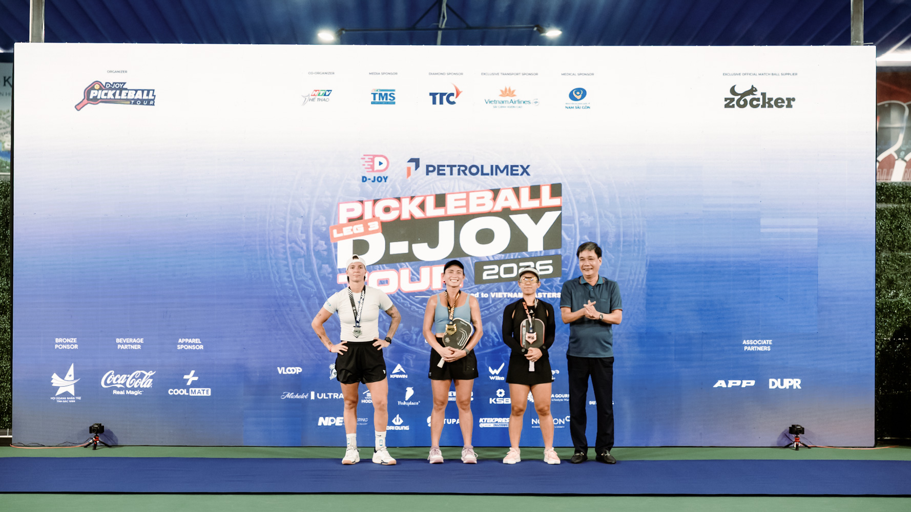 D-Joy Pickleball Tour 2026 Leg 3 | Petrolimex Saigon Cup: Dấu ấn quốc tế trước thềm Vietnam Masters